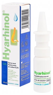 Bausch + Lomb Hyarhinol Spray 15 ml
