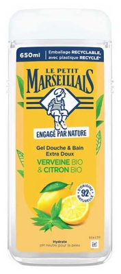 Le Petit Marseillais Gel de Ducha Extra Suave Verbena & Limón BIO 650 ml
