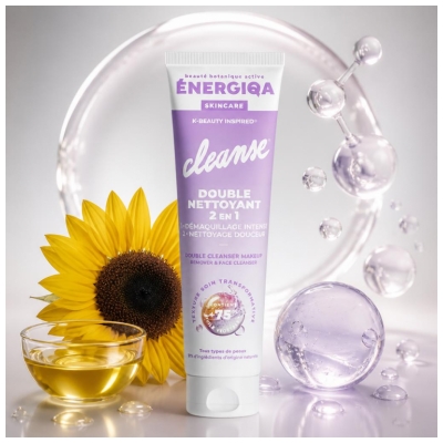 Energiqa Cleanse 2-in-1 Double Cleanser 140 ml