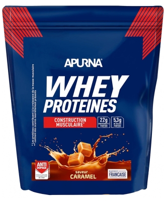 Apurna Whey Proteïne Spieropbouw 720 g - Smaak: Karamel