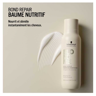 Schwarzkopf Professional BlondMe Bond Repair Baume Nutritif Fortifie & Hydrate 200 ml