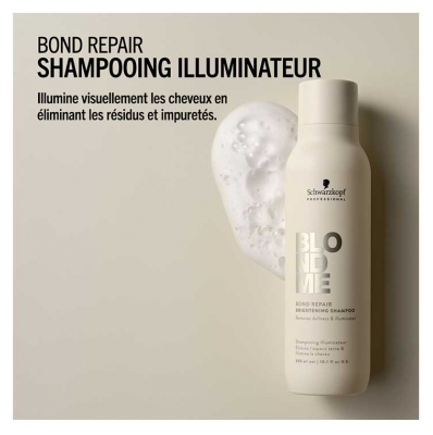 Schwarzkopf Professional BlondMe Bond Repair Shampoing Illuminateur 300 ml