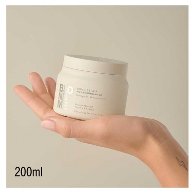 Schwarzkopf Professional BlondMe Bond Repair Maschera Nutriente Rinforza & Idrata 200 ml