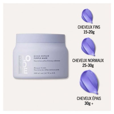Schwarzkopf Professional BlondMe Bond Repair Masque Violet 250 ml