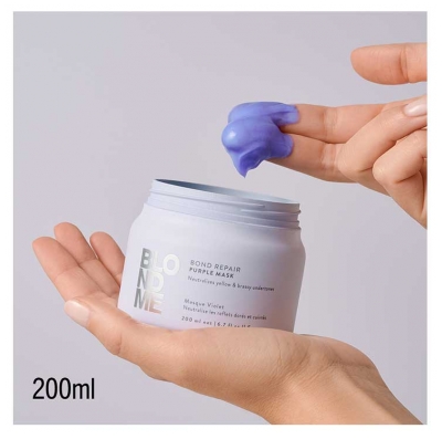 Schwarzkopf Professional BlondMe Bond Repair Violet Mask 250 ml