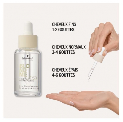 Schwarzkopf Professional BlondMe Bondfinity Huile Réparatrice Intense 50 ml