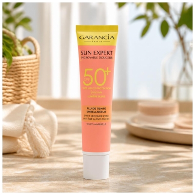 Garancia Getöntes Fluid Sun Expert Unglaubliche Zartheit SPF50+ 40 ml