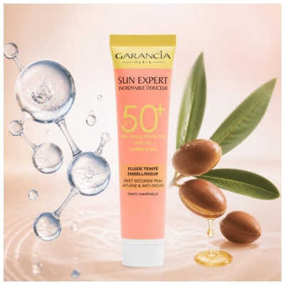 Garancia Getöntes Fluid Sun Expert Unglaubliche Zartheit SPF50+ 40 ml