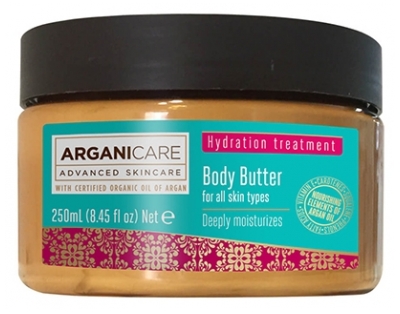 Arganicare Manteiga Corporal Hidratante 250 ml