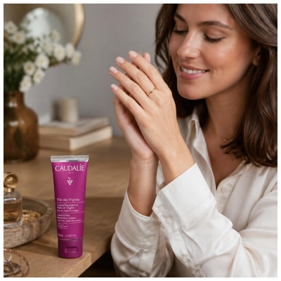 Caudalie Ceaiul de Viță de Vie Cremă Reparatoare Mâini & Unghii 75 ml