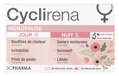 3C Pharma Cyclirena Menopause 60 Capsules