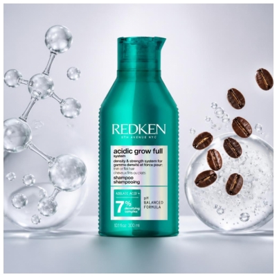 Redken Acidic Grow Full System Density and Strength Shampoo for Fine and Flat Hair 300 ml
