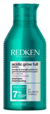 Redken Acidic Grow Full System Champú Densidad y Fuerza Cabellos Finos y Planos 300 ml