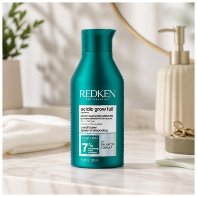 „Redken Acidic Grow Full System“ kondicionierius ploniems ir gležniems plaukams 300 ml
