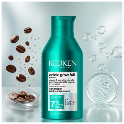 „Redken Acidic Grow Full System“ kondicionierius ploniems ir gležniems plaukams 300 ml