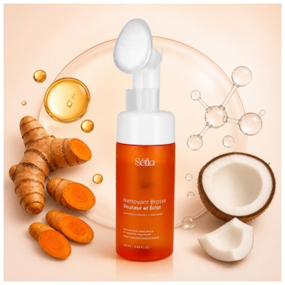 Séfia Sanfte Reinigungsbürste für Glanz 120 ml