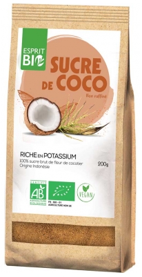 Esprit Bio Bio nerafinovaný kokosový cukr 200 g
