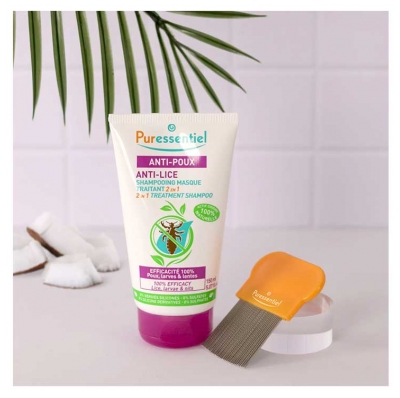 Puressentiel Anti-Lus Shampoo Behandlingsmaske 2-i-1 150 ml