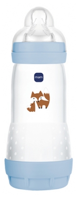Mamadeira MAM Easy Start 320 ml 4 Meses e + Fluxo 3 Rápido - Cor: Azul