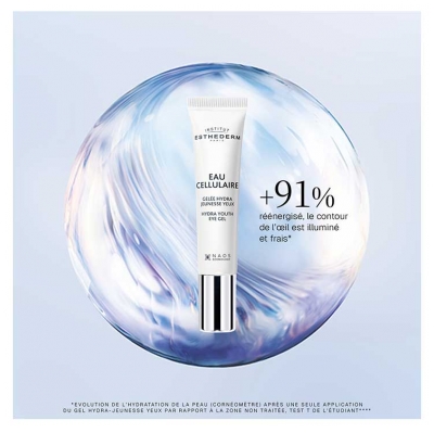 Institut Esthederm Eau Cellulaire Gelée Hydra Jeunesse Yeux 15 ml