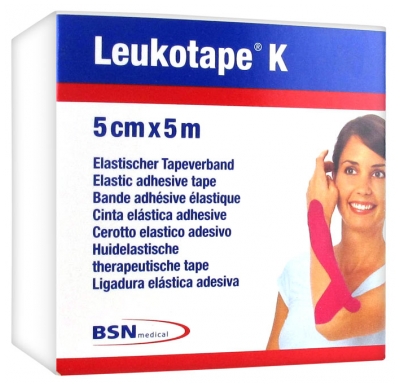Essity Leukotape K Kinezioloģiskā Teipošanas Lente 5 cm x 5 m