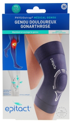 Epitact Physiostrap Epithelium Flex Smärtsamt Knä Artros - Storlek: M