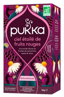Pukka Stjerneklar Rød Frugt Økologisk 20 Breve