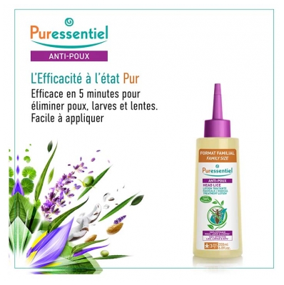 Puressentiel Anti-Poux Lotion Traitante 200 ml + Peigne