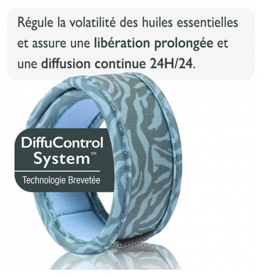 Parakito Bracelet Anti-Moustiques Rechargeable Adulte - Modèle : Graphic Camouflage