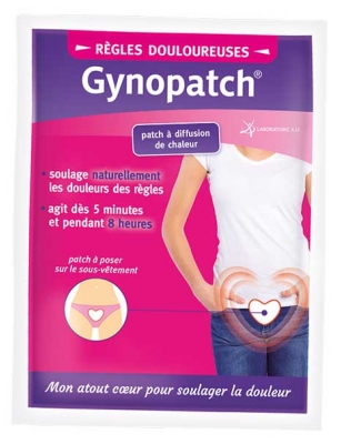 Laboratoire X.O Gynopatch Patch Chauffant Règles Douloureuses 1 Patch