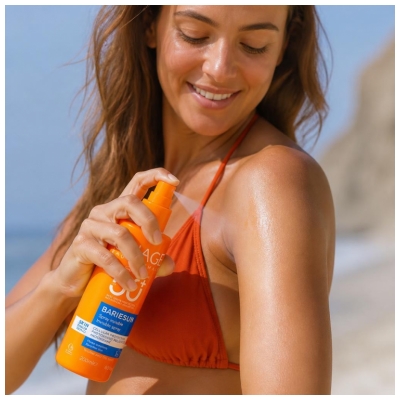 Uriage Bariésun Onzichtbare Spray Zeer Hoge Bescherming SPF50+ Parfumvrij 200 ml