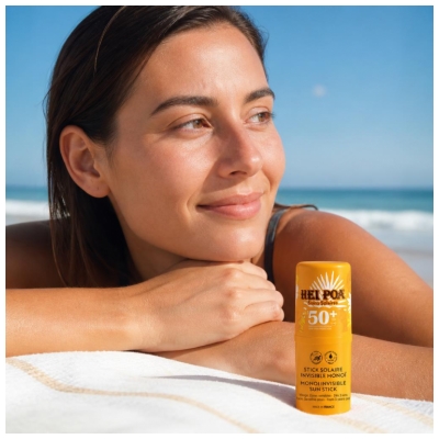 Hei Poa Saules Stick Seja un Jutīgajām Zonām SPF50+ 15 g