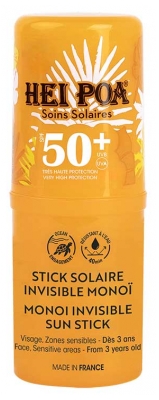 Hei Poa Stick Solaire Visage et Zones Sensibles SPF50+ 15 g