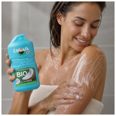 Ushuaïa Doccia Idratante Acqua di Cocco Bio 280 ml