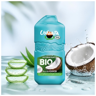 Ushuaïa Doccia Idratante Acqua di Cocco Bio 280 ml