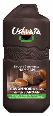 Ushuaïa Gel de Ducha Exfoliante Hammam Savon Noir 280 ml