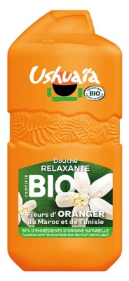 Ushuaïa sproščujoč gel za prhanje z ekološkim cvetom pomarančevca 280 ml