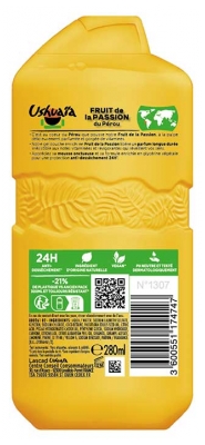 Sprchový gel Ushuaïa Revigorant Fruit de la Passion 280 ml