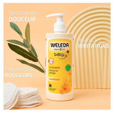 Weleda Baby Liniment Calendula Lot de 2 x 400 ml