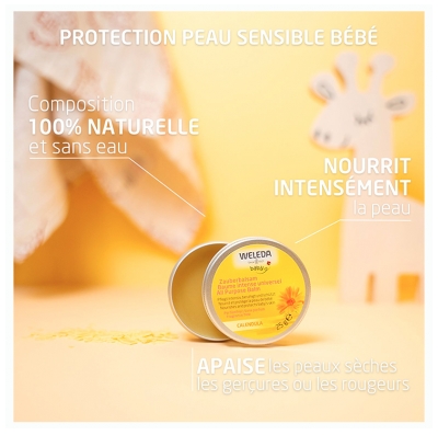 Weleda Baby Baume Intense Universel Calendula 25 g