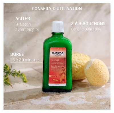 Weleda Bain Récupération Sportive à l'Arnica 200 ml