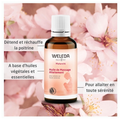 Weleda Huile de Massage Allaitement 50 ml