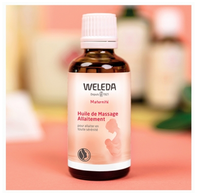 Weleda Óleo de Massagem Amamentação 50 ml