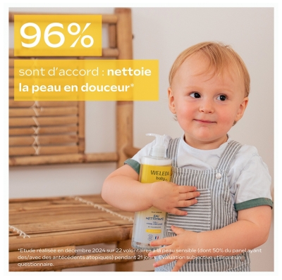 Weleda Baby Eau Nettoyante au Calendula 3en1 Sans Parfum 400 ml