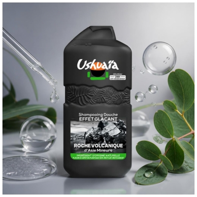 Ushuaïa Duschshampoo Eiseffekt Vulkanisches Gestein 280 ml