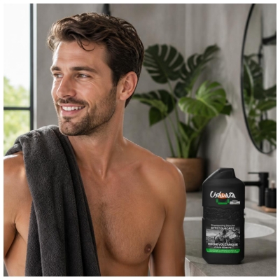 Ushuaïa Shampoo Doccia Effetto Ghiacciato Roccia Vulcanica 280 ml