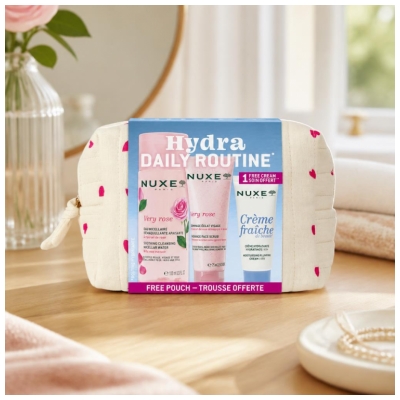 Nuxe Very rose Hydra Daily Routine rinkinys