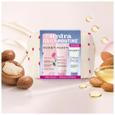 Nuxe Very rose Hydra Daily Routine rinkinys
