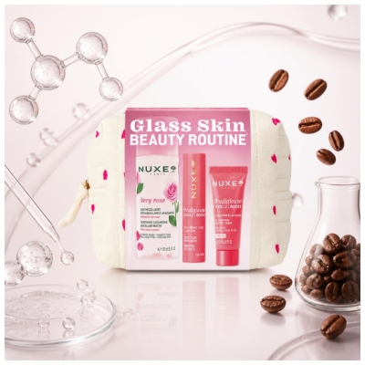 Nuxe Trousse Glass Skin Beauty Routine