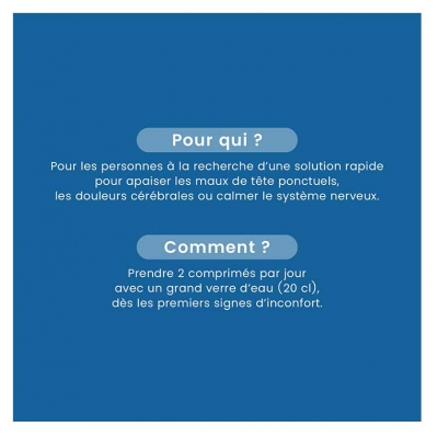 Santarome Maux de Tête Flash 20 Comprimés